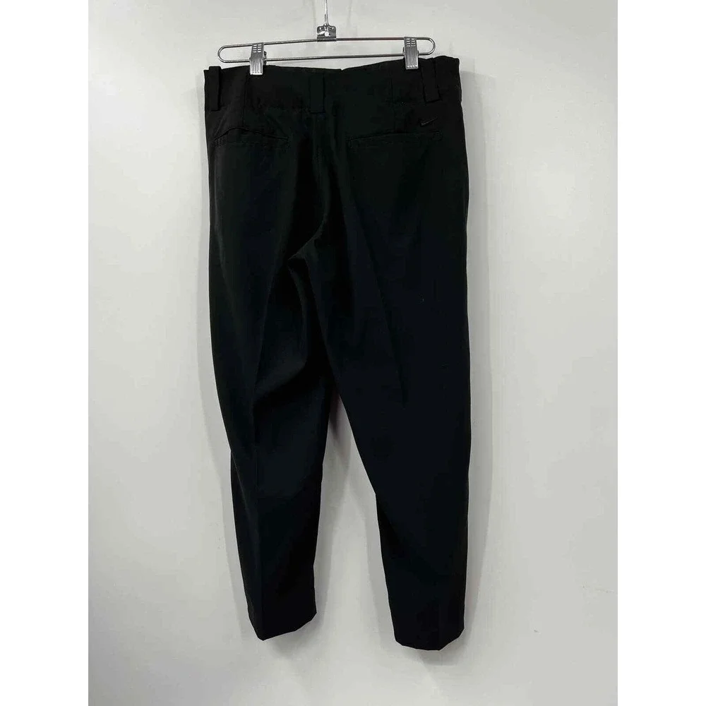 Nike Golf Dri Fit Women's High Rise Cropped Pant Straight Legs Black Size‎ 4